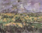 Paul Cezanne Mont Sainte-Victoire,View from Lauves oil